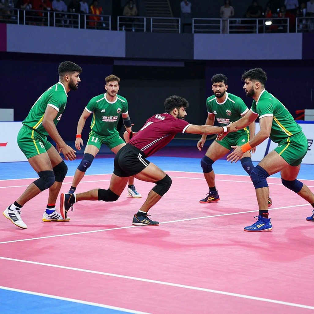 62 मैच, 13 देश और एक ग़ायब नाम: अहमदाबाद कबड्डी चैंपियनशिप का बहीखाता